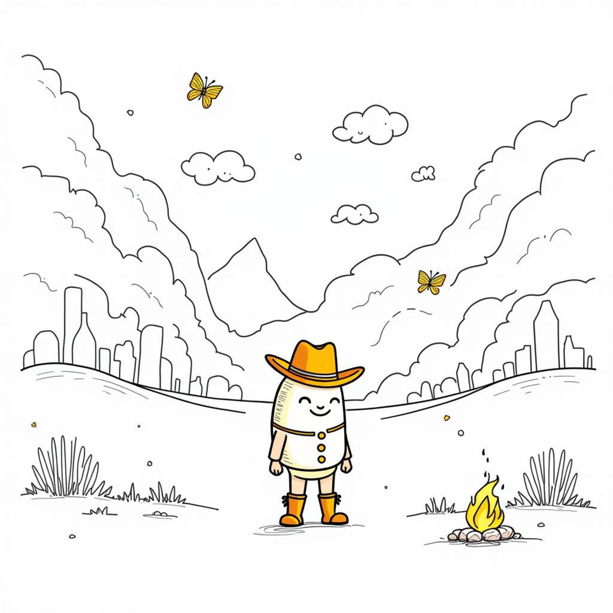 Dairy-Dune-Butterschauercopyright-free-kostenlos-ausmalbild-malvorlage-coloringpage