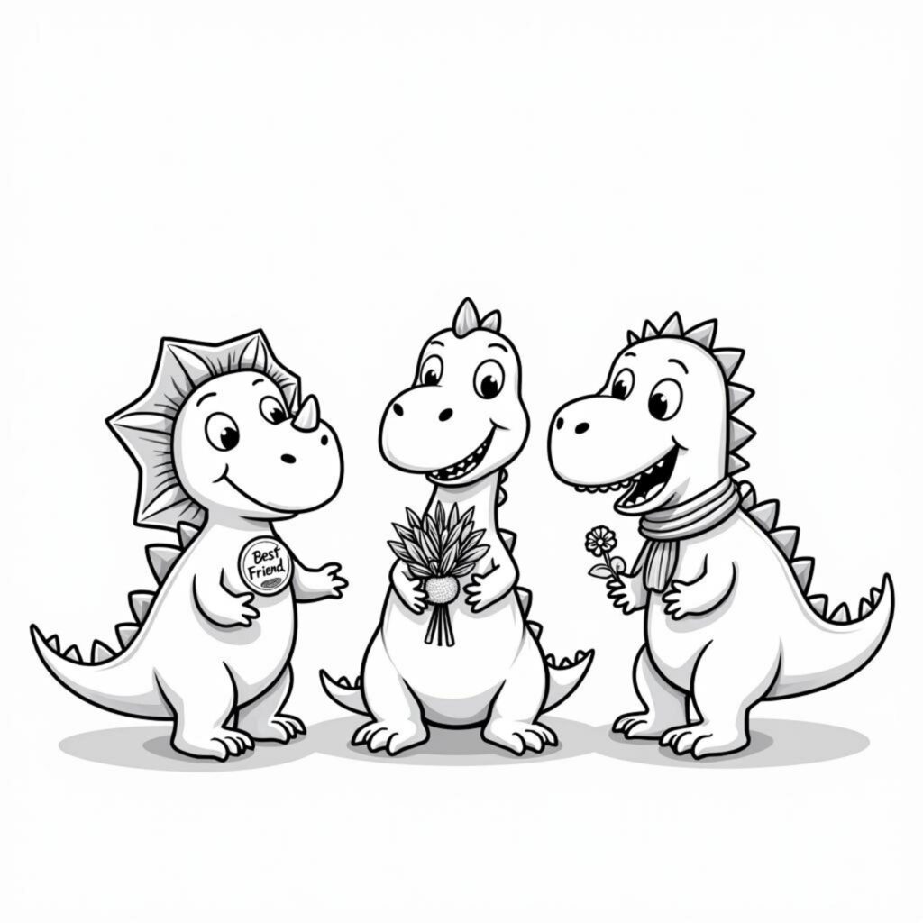 Dinos-Freunde-Joysquadcopyright-free-kostenlos-ausmalbild-malvorlage-coloringpage