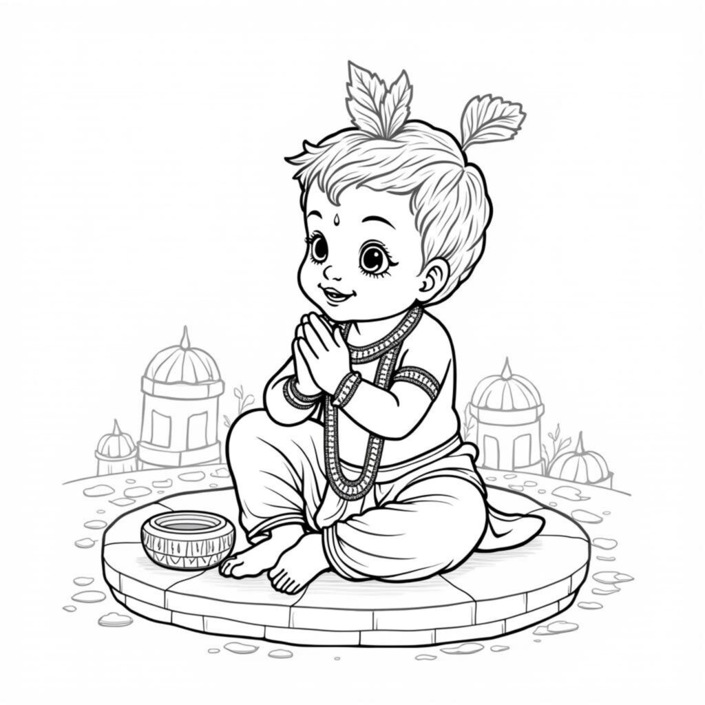 Krisha-Knopflein-Bildcopyright-free-kostenlos-ausmalbild-malvorlage-coloringpage