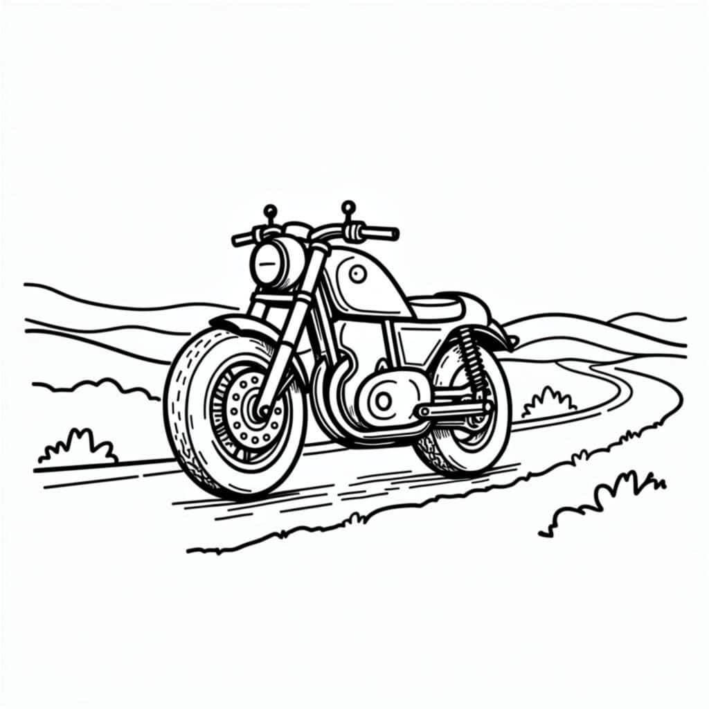 Motorsport-Kunstwerk-Sportmotorradcopyright-free-kostenlos-ausmalbild-malvorlage-coloringpage