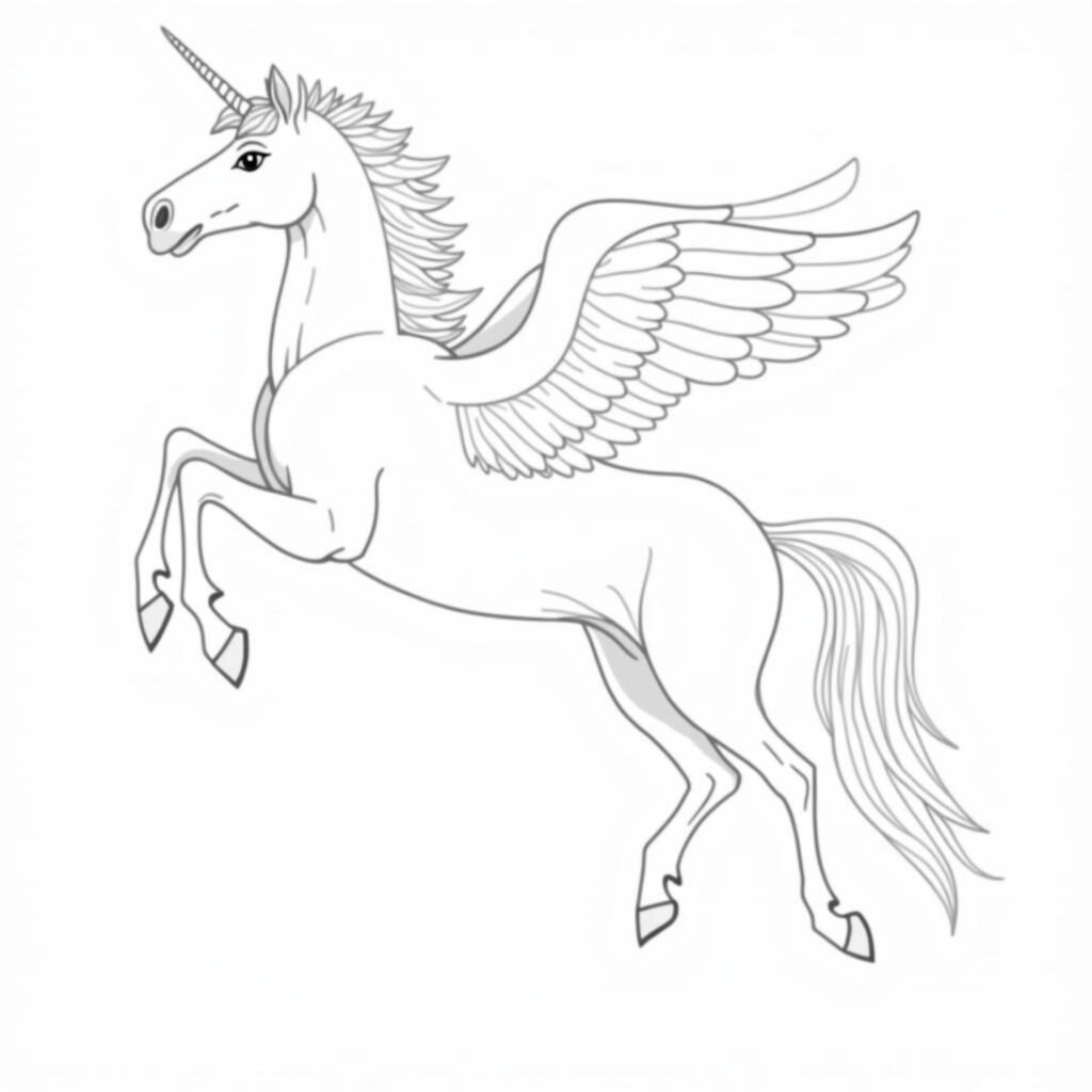 Pegaschyn-Die-magische-Pracht.mp3copyright-free-kostenlos-ausmalbild-malvorlage-coloringpage