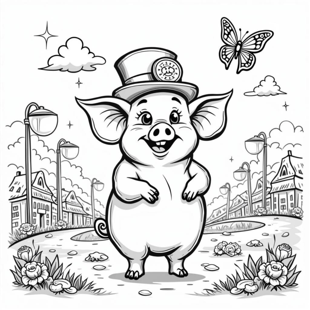 Pferdchenhut_1.jpgcopyright-free-kostenlos-ausmalbild-malvorlage-coloringpage