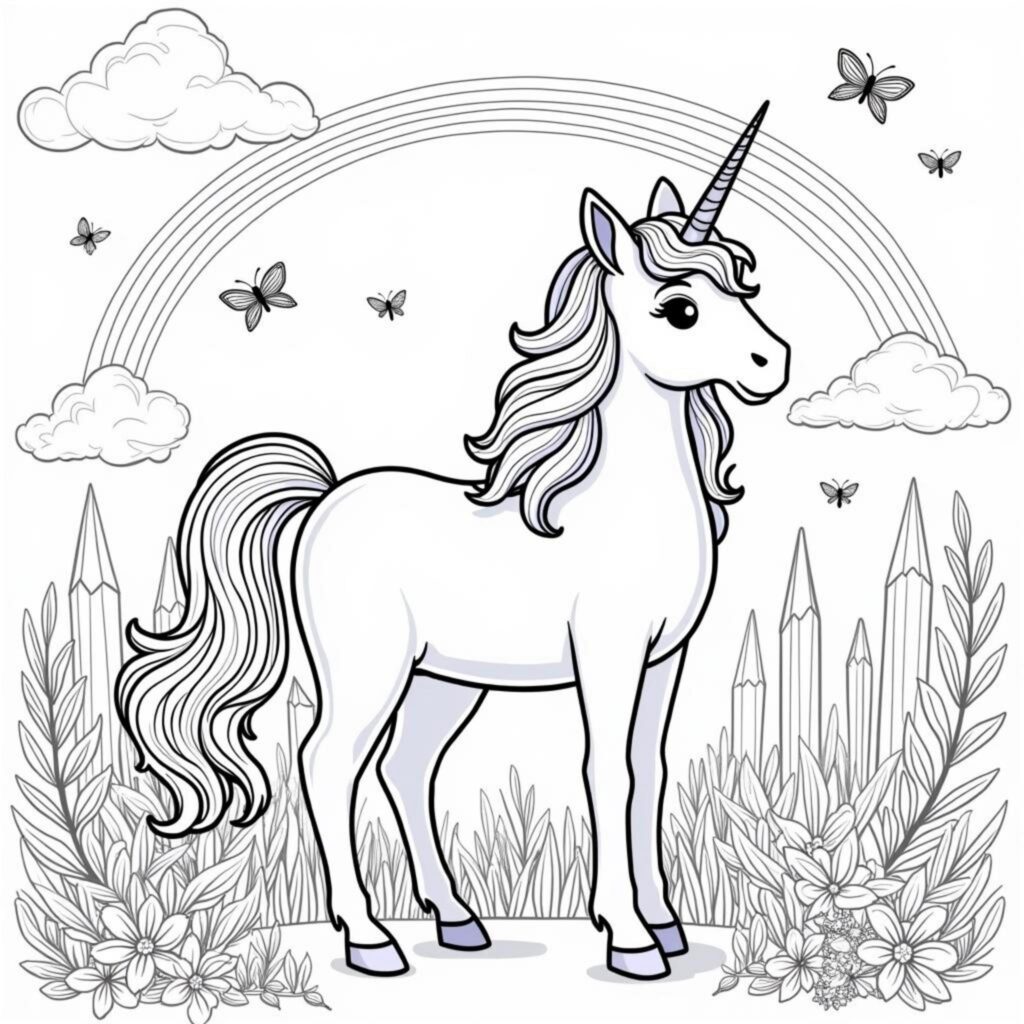 Regenbogenuniversumcopyright-free-kostenlos-ausmalbild-malvorlage-coloringpage