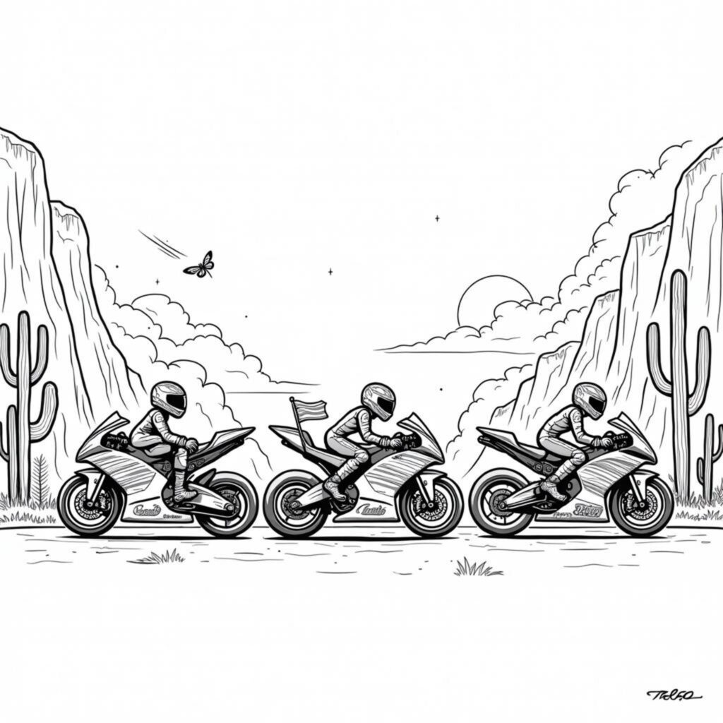 Rennryder-Action-Heldencopyright-free-kostenlos-ausmalbild-malvorlage-coloringpage