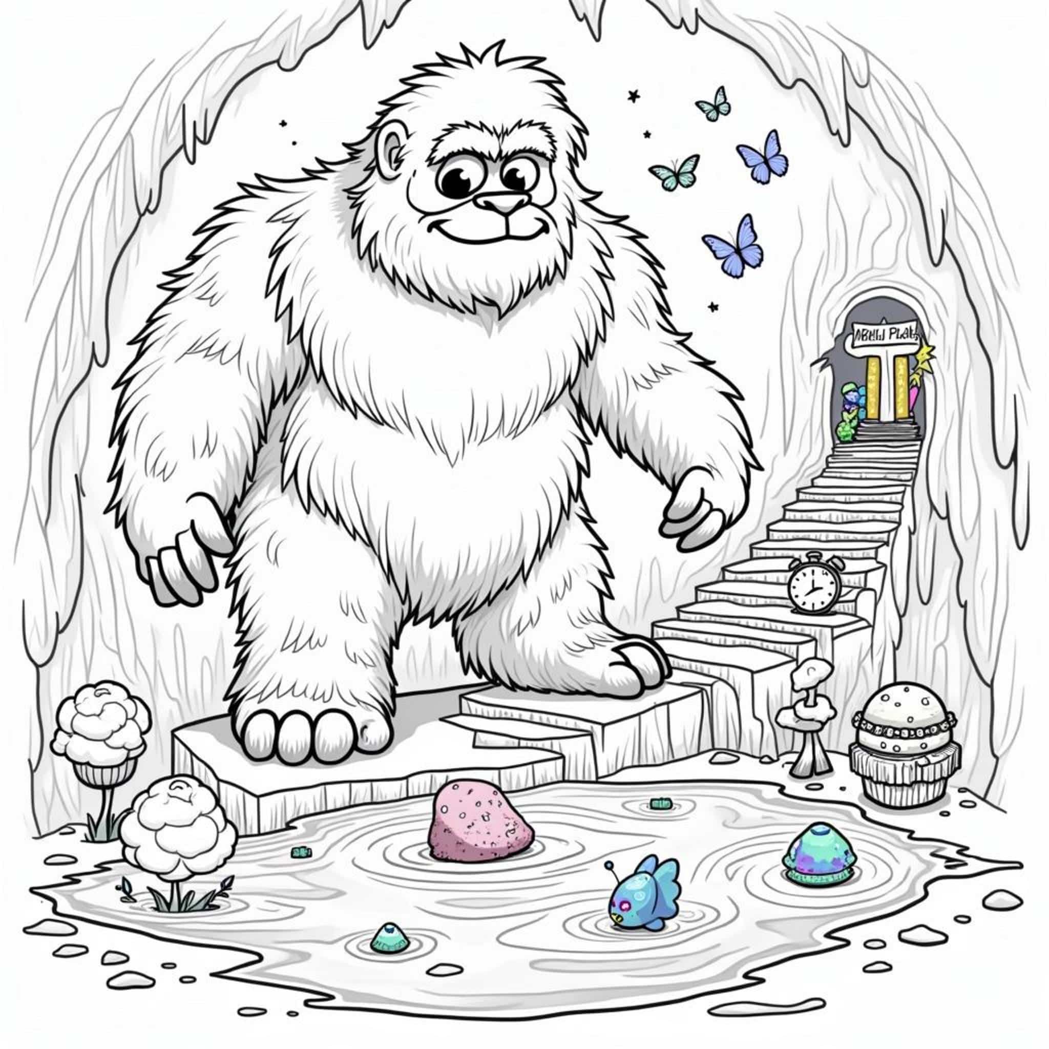Schneeviertelhauscopyright-free-kostenlos-ausmalbild-malvorlage-coloringpage