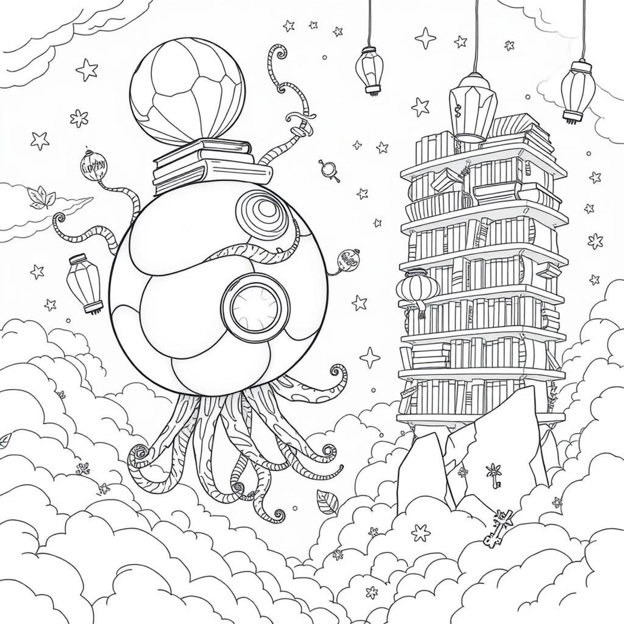 Snurflot-Myrchenwelt-der-Ewigkeitcopyright-free-kostenlos-ausmalbild-malvorlage-coloringpage