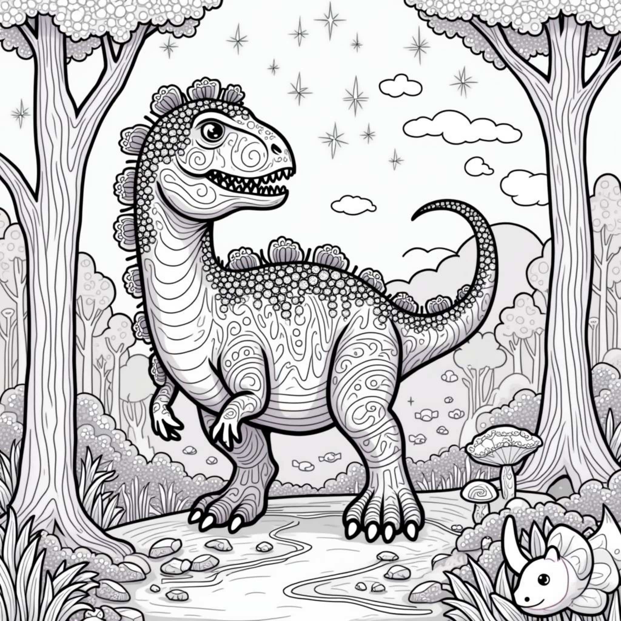 T-Rex-Magierwald.jpgcopyright-free-kostenlos-ausmalbild-malvorlage-coloringpage
