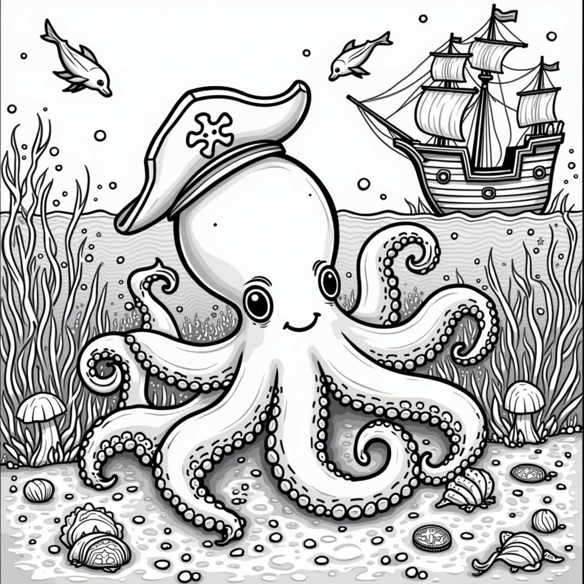 abenteuerlicher-oktopus-unterwasserwelt.jpgcopyright-free-kostenlos-ausmalbild-malvorlage-coloringpage
