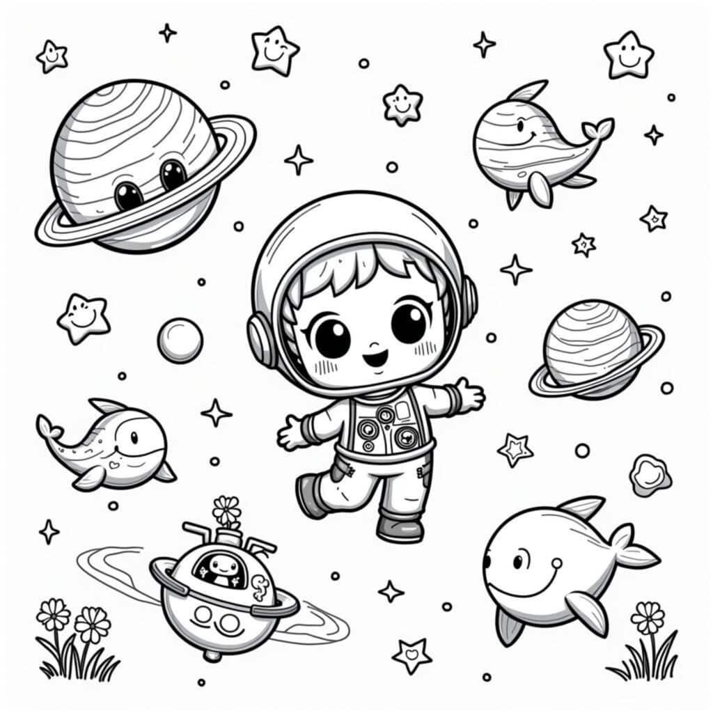 astronaut-leichte-weltraum-abenteuer.jpgcopyright-free-kostenlos-ausmalbild-malvorlage-coloringpage