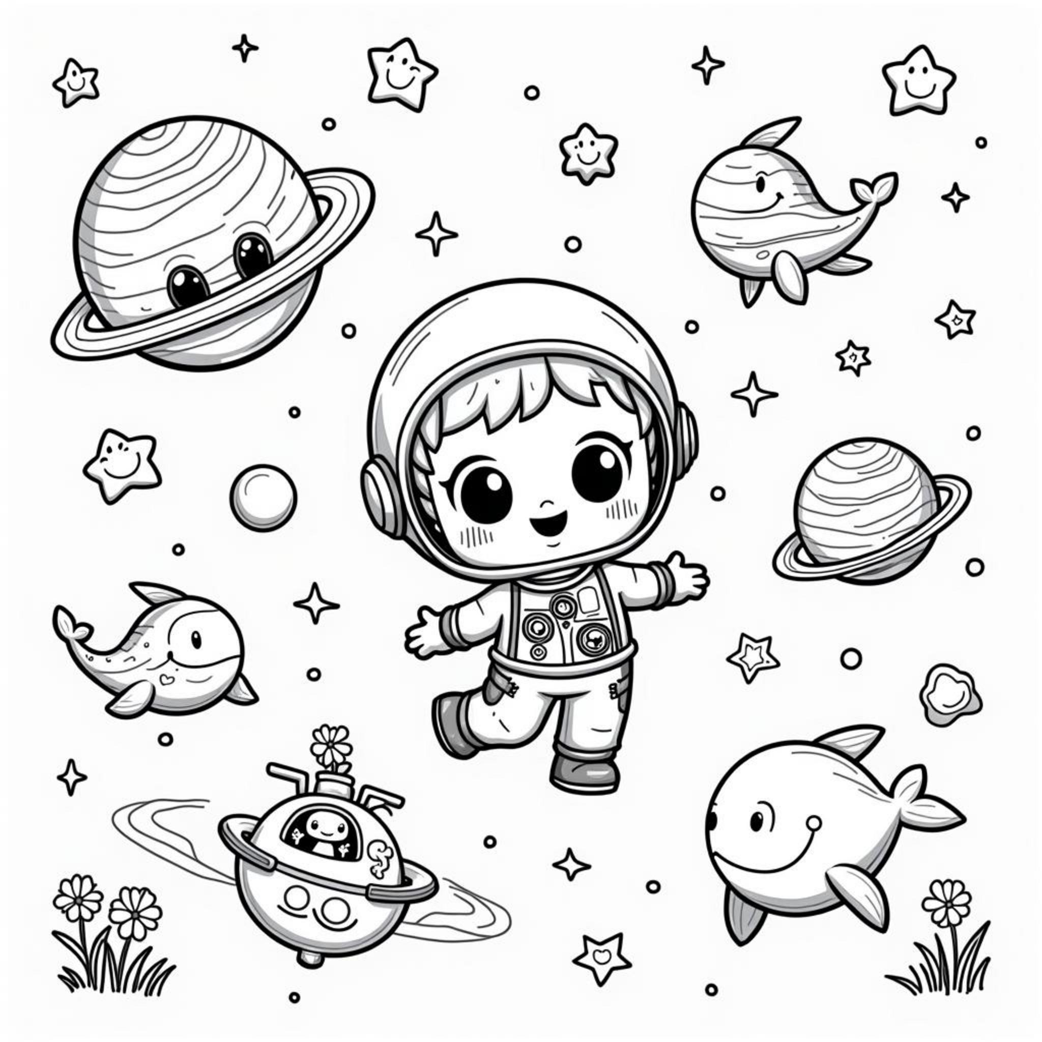 astronaut-leichte-weltraum-abenteuer.jpgcopyright-free-kostenlos-ausmalbild-malvorlage-coloringpage