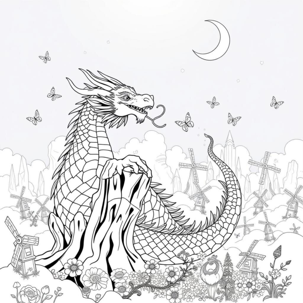 drachenreich-archipelago-ritualencopyright-free-kostenlos-ausmalbild-malvorlage-coloringpage