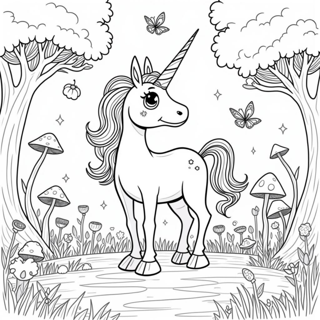 einhorn-waldtraum.jpgcopyright-free-kostenlos-ausmalbild-malvorlage-coloringpage