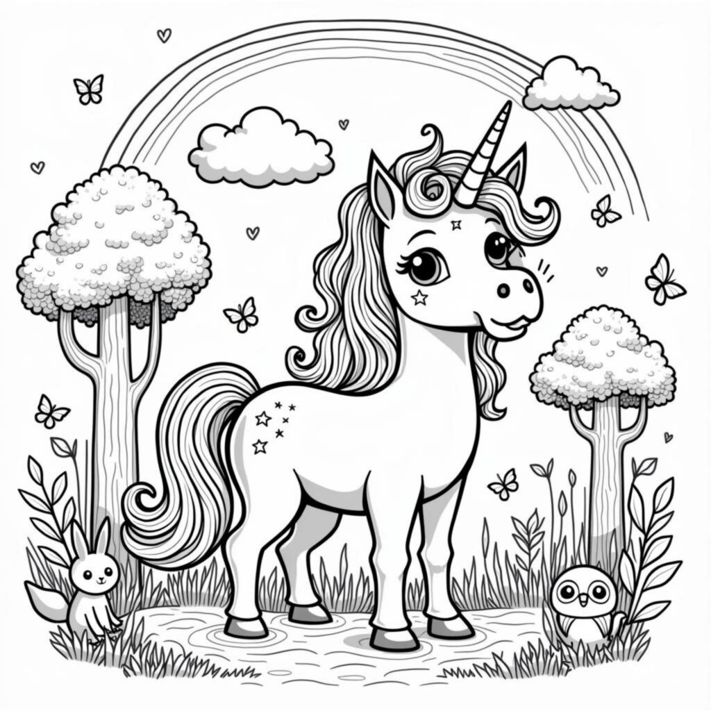 einhorn-wiesen-magie.jpgcopyright-free-kostenlos-ausmalbild-malvorlage-coloringpage