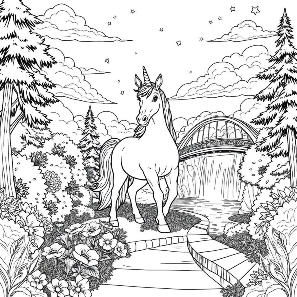 einhornwelt.txtcopyright-free-kostenlos-ausmalbild-malvorlage-coloringpage