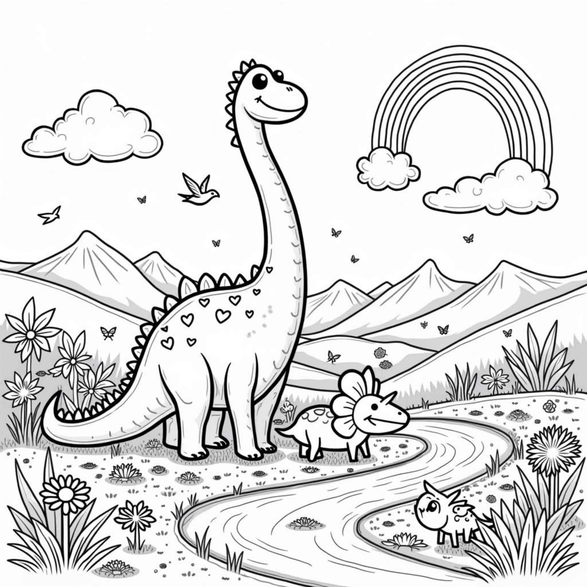 freundlicher-brachiosaurus-abenteuerlandschaft.jpgcopyright-free-kostenlos-ausmalbild-malvorlage-coloringpage