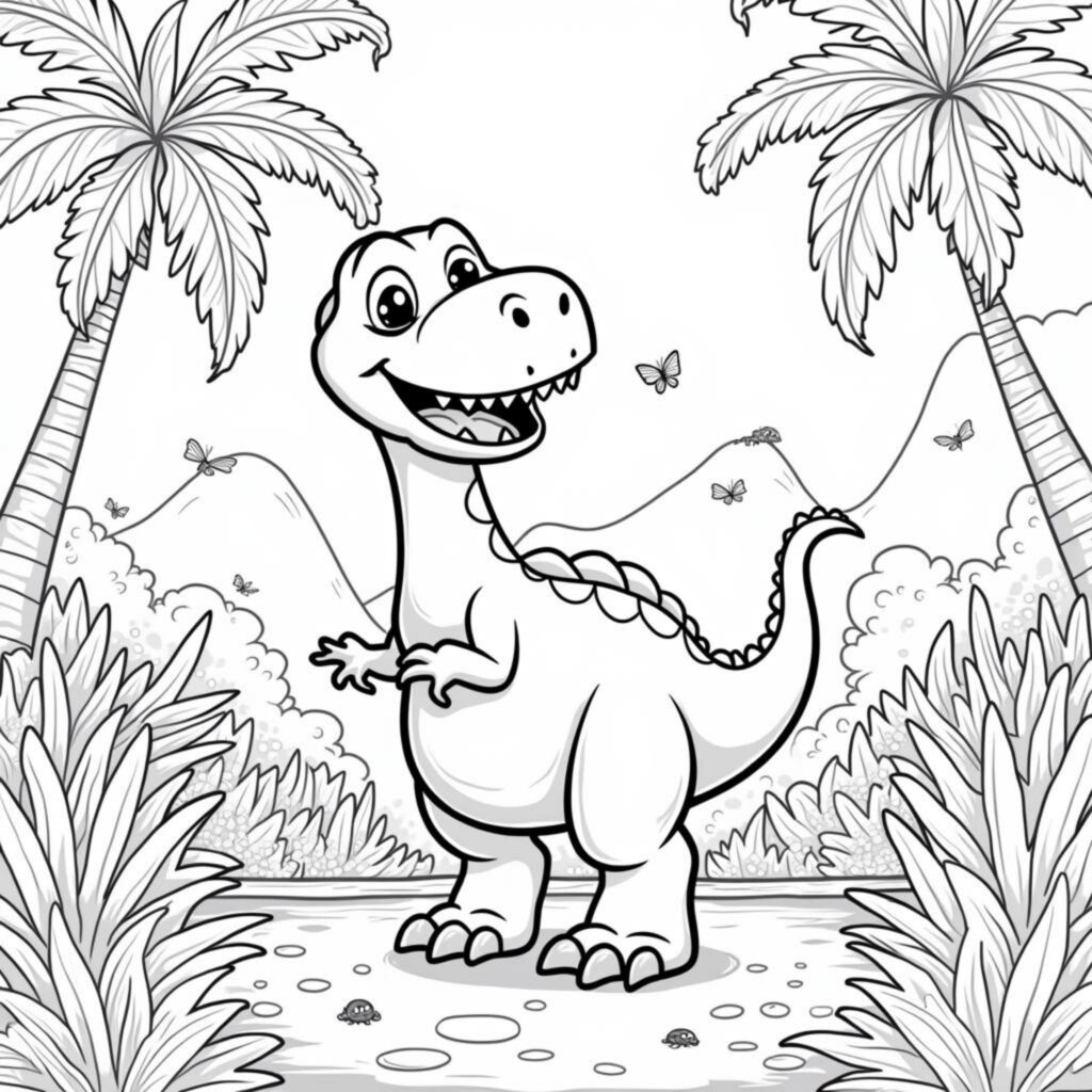 freundlicher-dinosaurier-abenteuer-jungle.jpgcopyright-free-kostenlos-ausmalbild-malvorlage-coloringpage