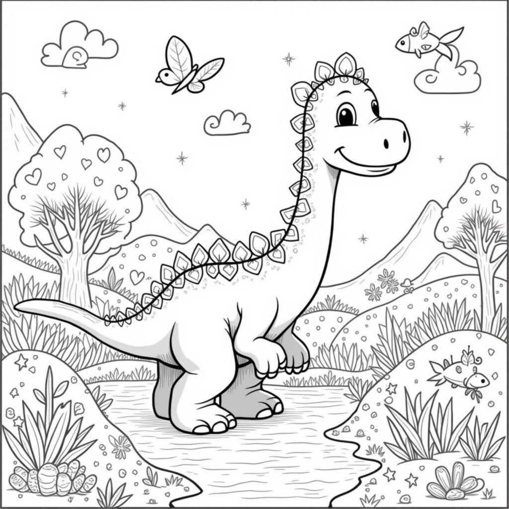freundlicher-dinosaurier-abenteuer.jpgcopyright-free-kostenlos-ausmalbild-malvorlage-coloringpage