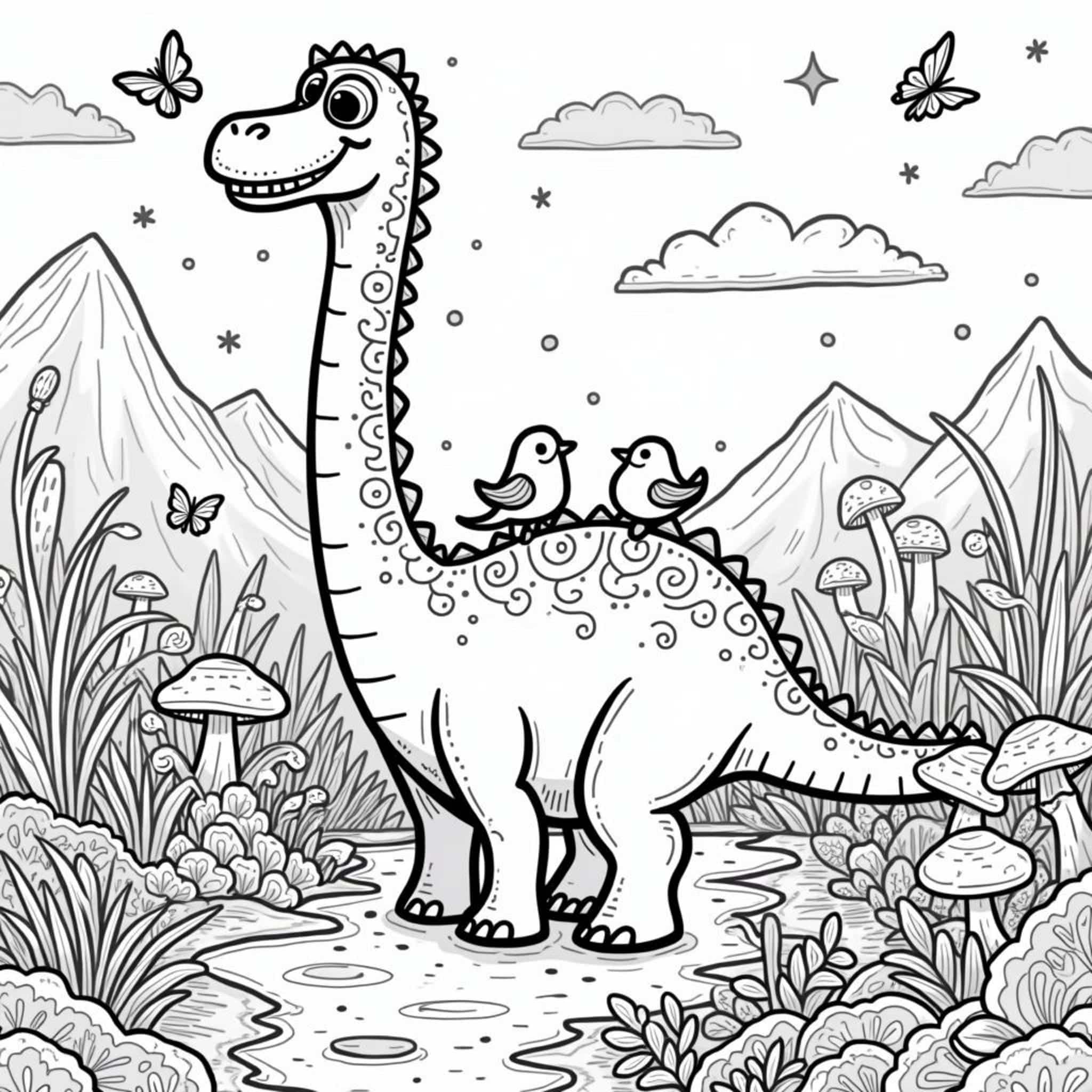 freundlicher-dinosaurier-abenteuerlandschaft.jpgcopyright-free-kostenlos-ausmalbild-malvorlage-coloringpage