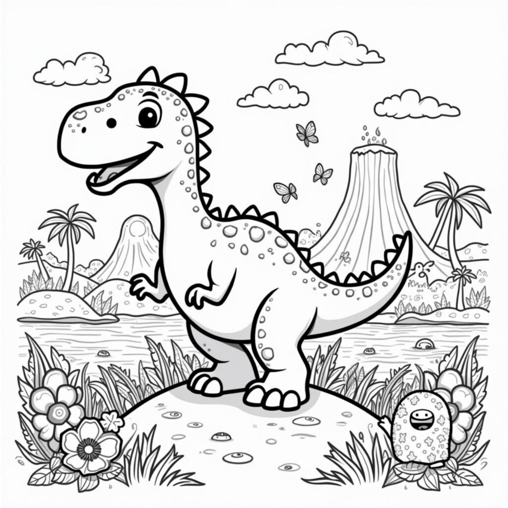 freundlicher-dinosaurier-abenteuerpark.jpgcopyright-free-kostenlos-ausmalbild-malvorlage-coloringpage