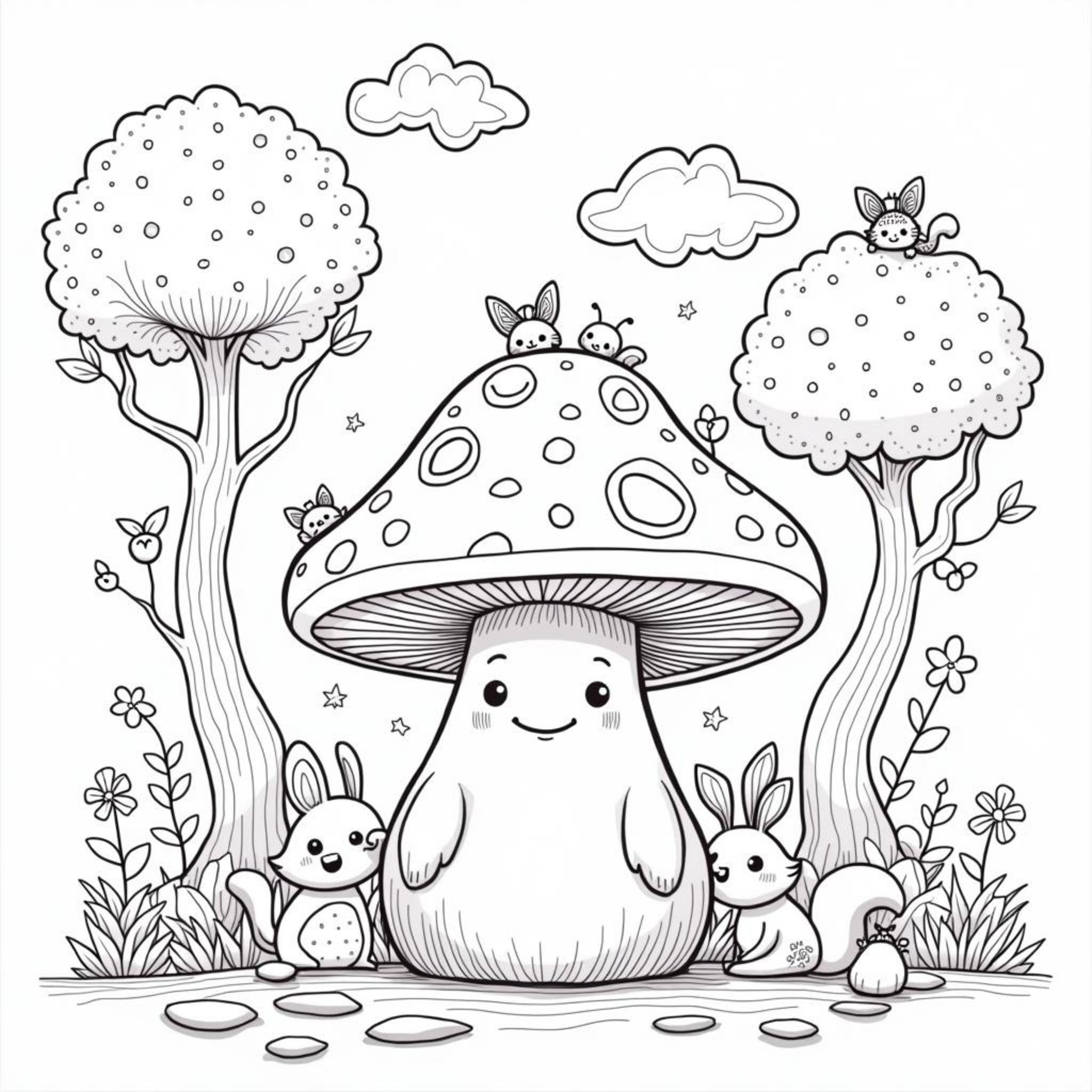 freundlicher-pilz-im-wald.jpgcopyright-free-kostenlos-ausmalbild-malvorlage-coloringpage