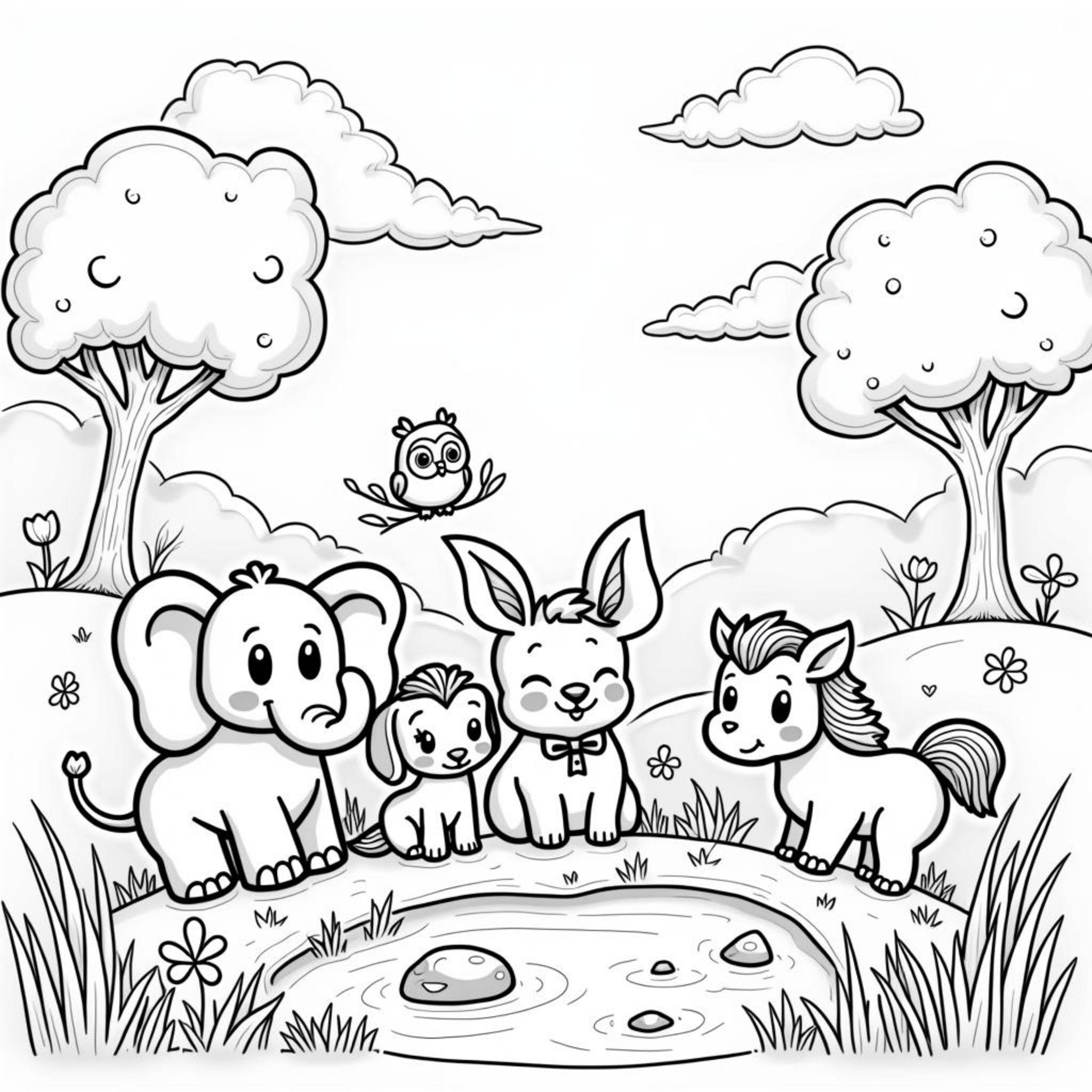 fryhliche-tiere-wiese.jpgcopyright-free-kostenlos-ausmalbild-malvorlage-coloringpage