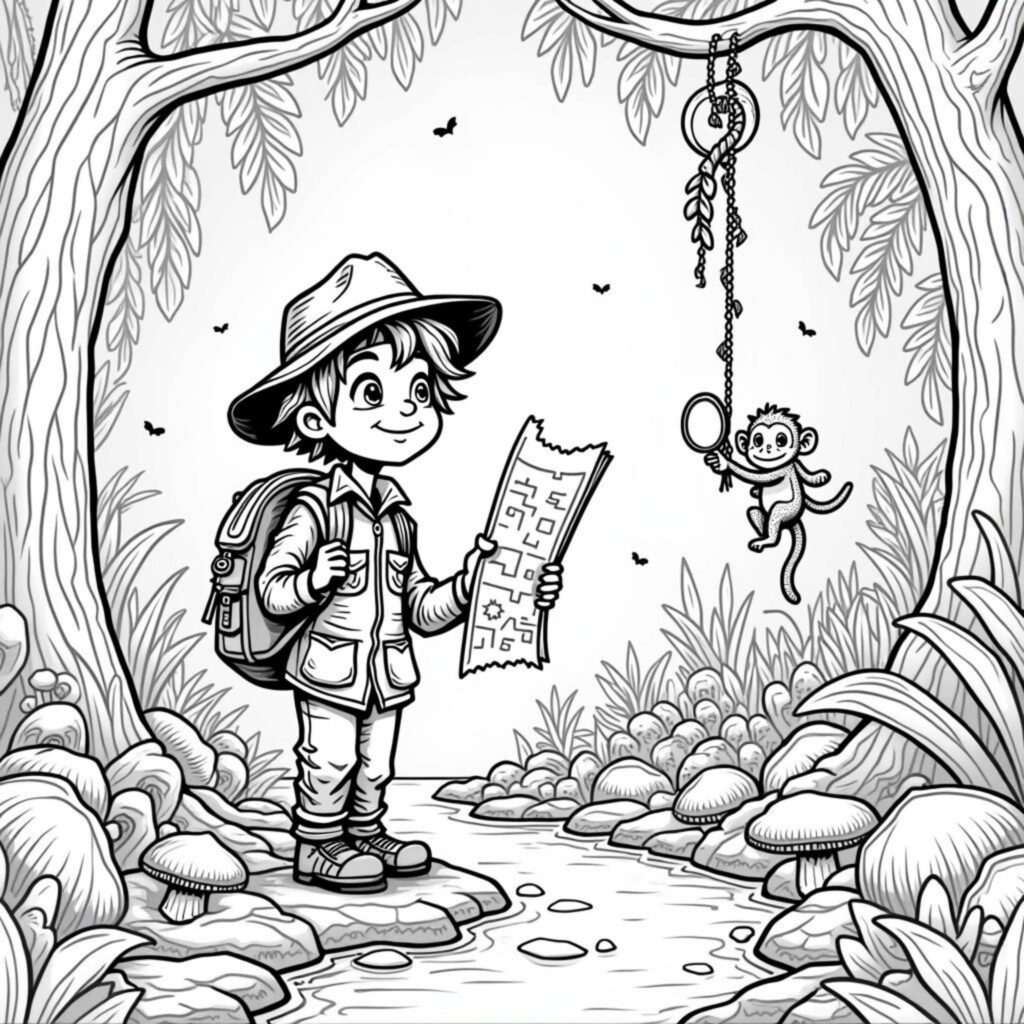 jungletour-abenteuer-explorer.jpgcopyright-free-kostenlos-ausmalbild-malvorlage-coloringpage