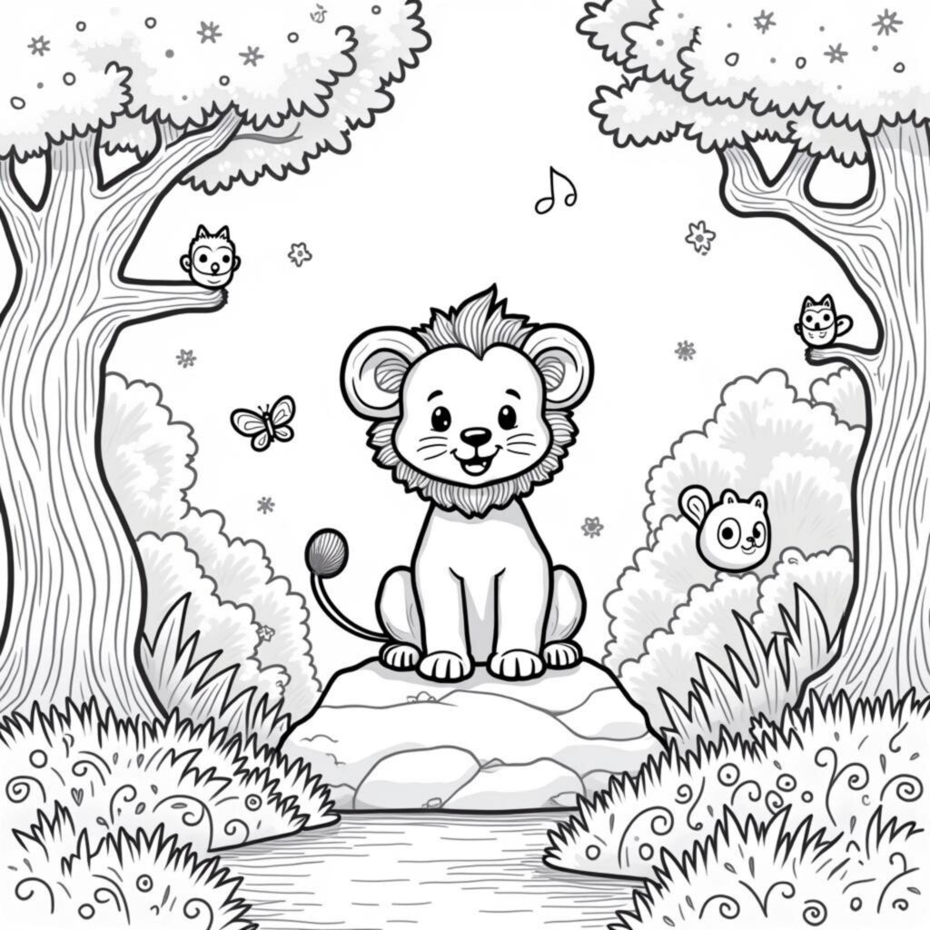 lieblingslywe-streichelzoo-jungle-abenteuercopyright-free-kostenlos-ausmalbild-malvorlage-coloringpage