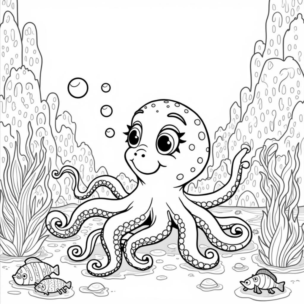 neugieriger-oktopus-abenteuermeer.jpgcopyright-free-kostenlos-ausmalbild-malvorlage-coloringpage