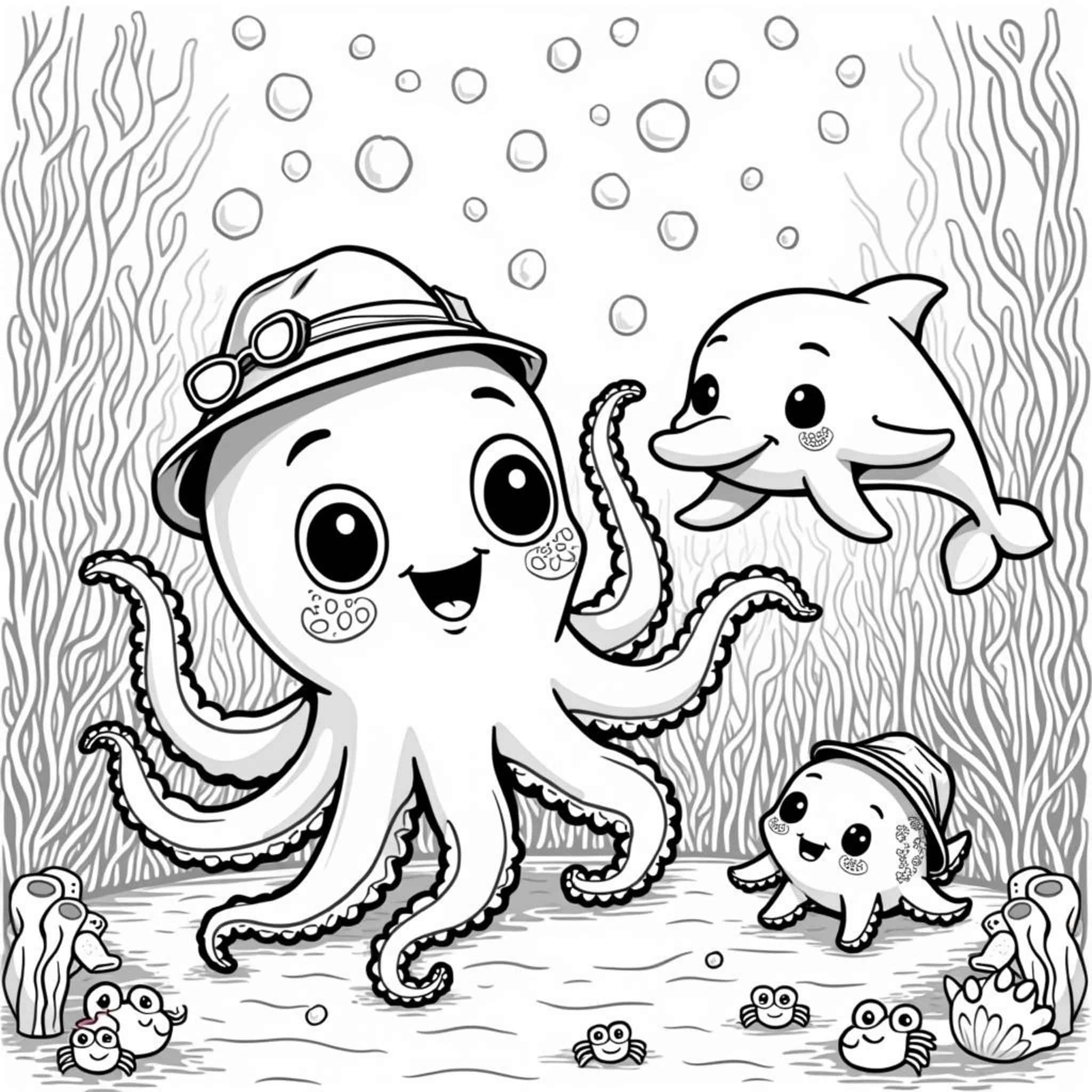 spielende-tintenfisch-abenteuer.decopyright-free-kostenlos-ausmalbild-malvorlage-coloringpage