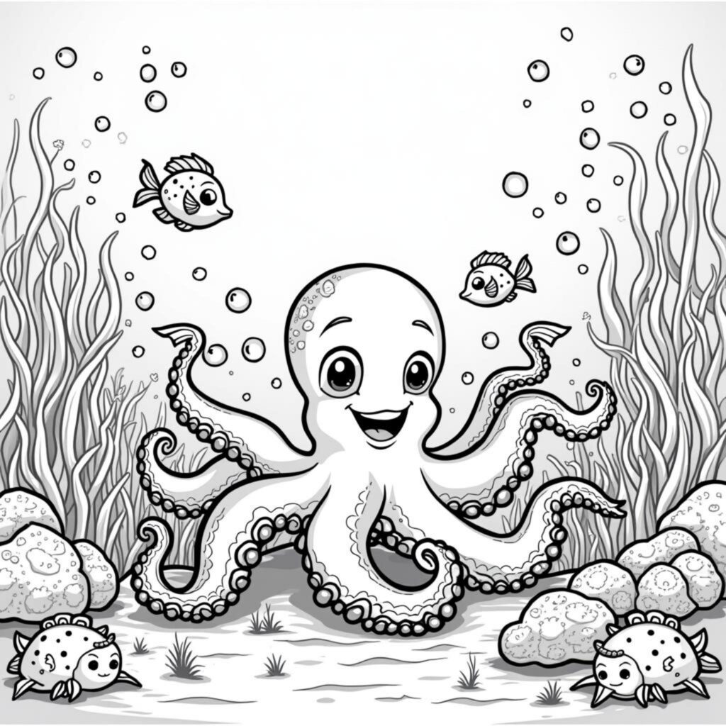 verspielter-tintenfisch-unterwasserwelt.jpgcopyright-free-kostenlos-ausmalbild-malvorlage-coloringpage