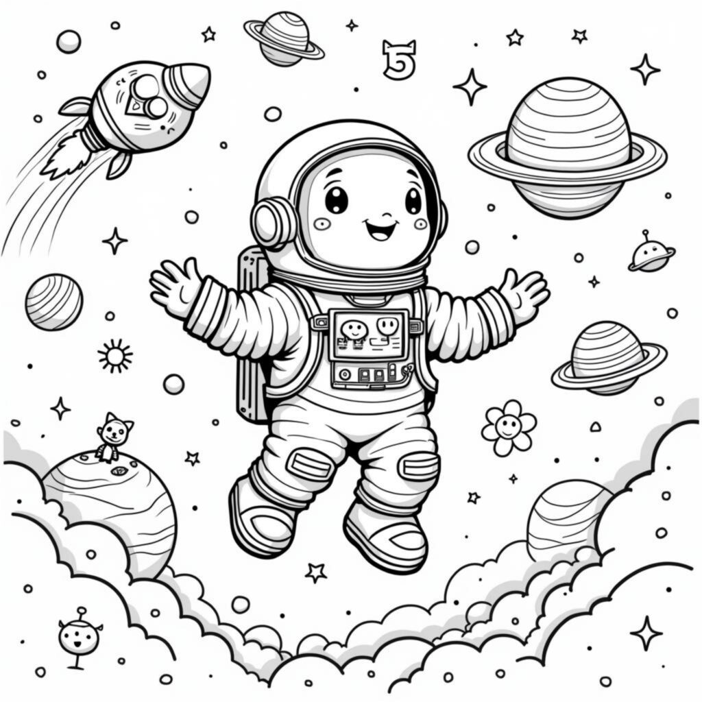 lustiger-astronaut-abenteuer-im-weltraum.jpgcopyright-free-kostenlos-ausmalbild-malvorlage-coloringpage